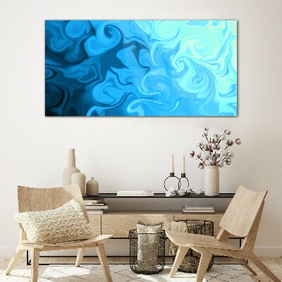 Foto op glas Oceaanwervelingen