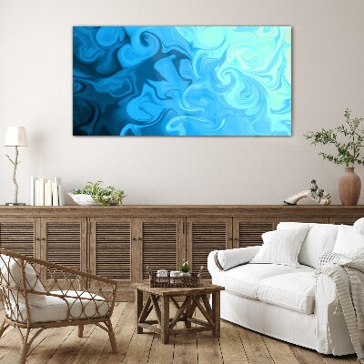 Foto op glas Oceaanwervelingen