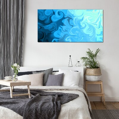 Foto op glas Oceaanwervelingen