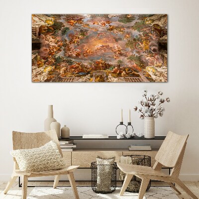 Glas foto Hemel en aarde in harmonie