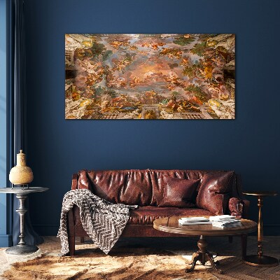 Glas foto Hemel en aarde in harmonie