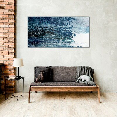 Schilderij op glas Oceaanbellen