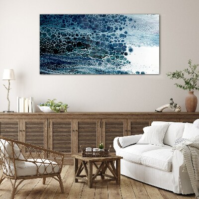 Schilderij op glas Oceaanbellen