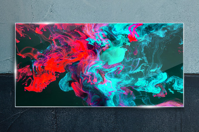 Glas foto De kleuren van emoties in beweging