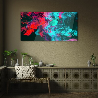 Glas foto De kleuren van emoties in beweging