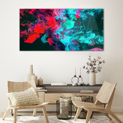 Glas foto De kleuren van emoties in beweging