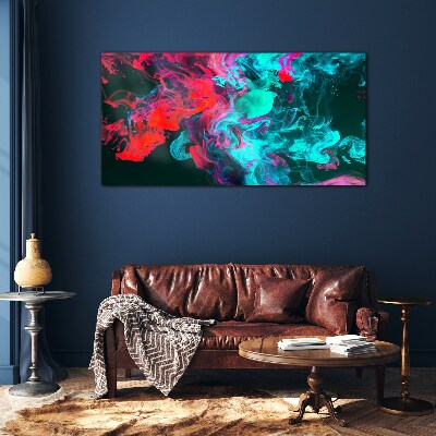 Glas foto De kleuren van emoties in beweging