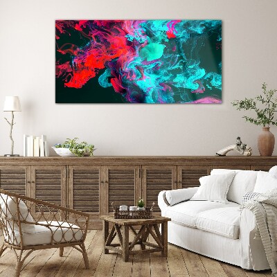 Glas foto De kleuren van emoties in beweging