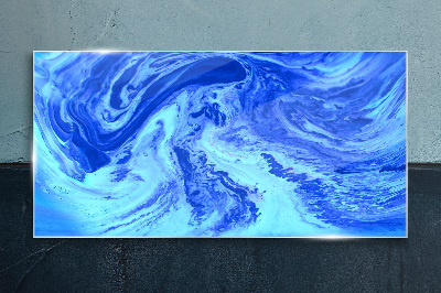 Foto op glas Oceaanwervelingen