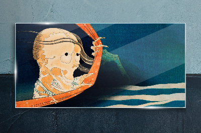 Foto op glas Het fenomeen water en geest