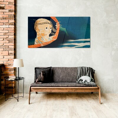 Foto op glas Het fenomeen water en geest