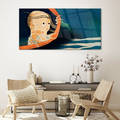 Foto op glas Het fenomeen water en geest