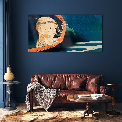 Foto op glas Het fenomeen water en geest