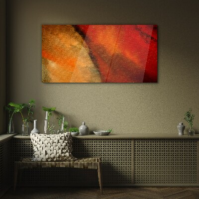 Schilderij op glas Ontwaken van kleuren