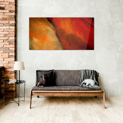 Schilderij op glas Ontwaken van kleuren