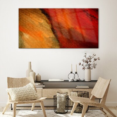 Schilderij op glas Ontwaken van kleuren