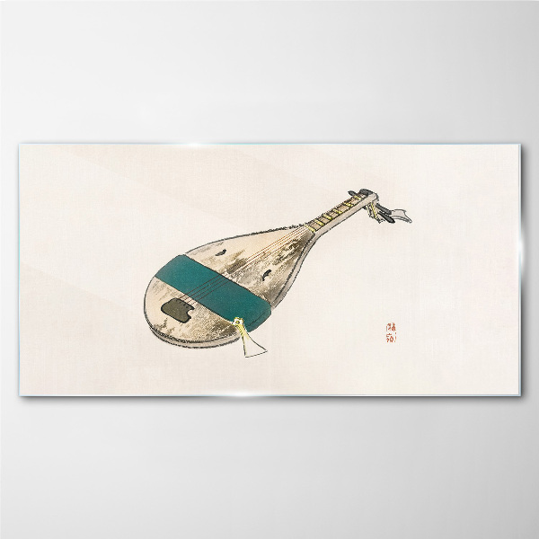 Glas foto Een muziekinstrument uit China
