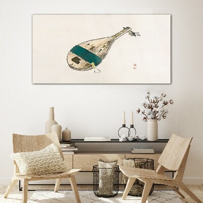 Glas foto Een muziekinstrument uit China