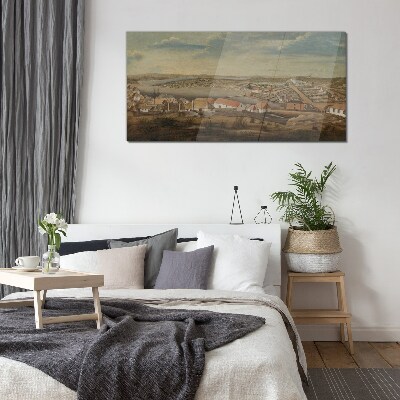 Glas foto Sydney 1800