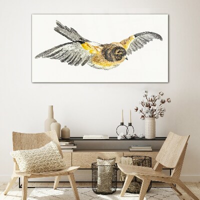 Foto op glas De majestueuze vlucht van een vogel