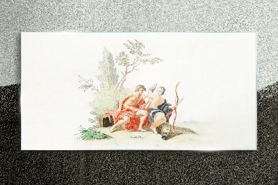 Foto op glas Een rustig moment in de natuur