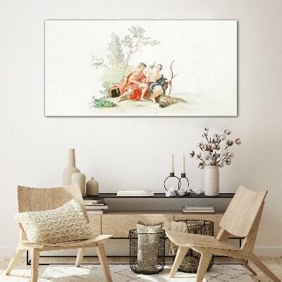 Foto op glas Een rustig moment in de natuur