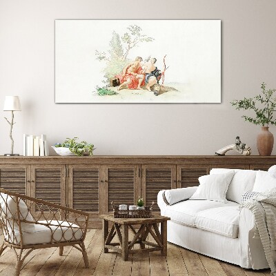 Foto op glas Een rustig moment in de natuur