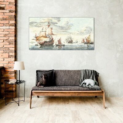 Glas foto Rondvaart van historische zeilschepen