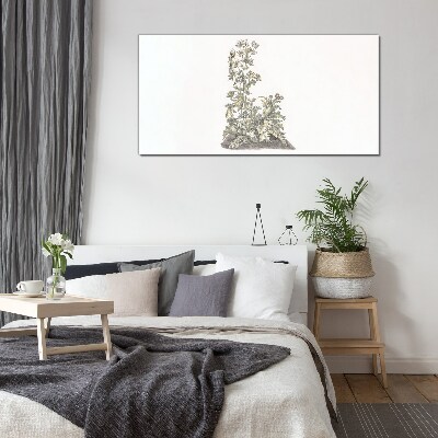 Schilderij op glas Planten in zacht licht