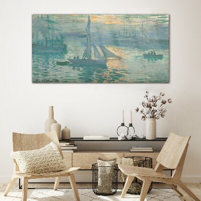 Glas foto Haven van Le Havre