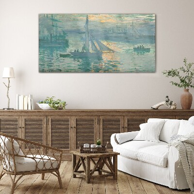 Glas foto Haven van Le Havre