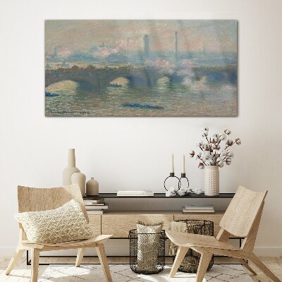 Foto op glas Londense brug