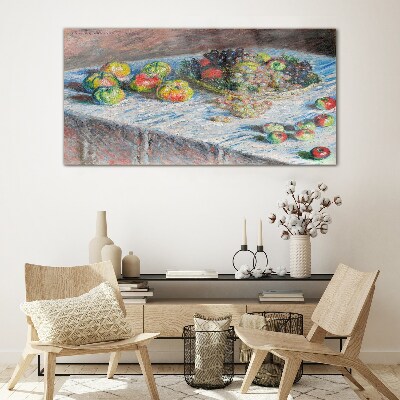 Foto op glas Stilleven met fruit