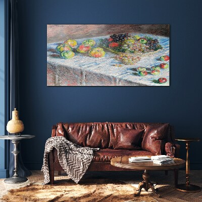 Foto op glas Stilleven met fruit