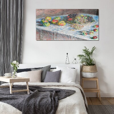 Foto op glas Stilleven met fruit