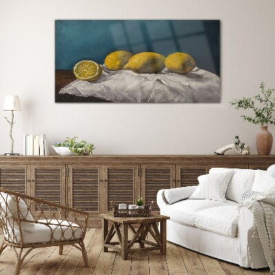 Foto op glas Citroen Kalmte