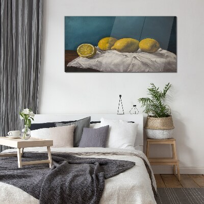 Foto op glas Citroen Kalmte