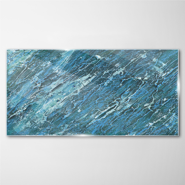 Schilderij op glas Oceaanreflecties