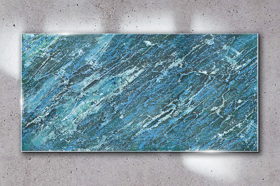 Schilderij op glas Oceaanreflecties