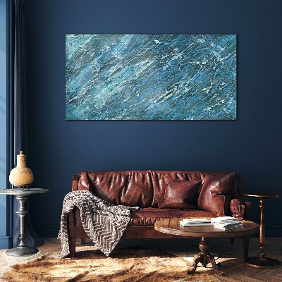 Schilderij op glas Oceaanreflecties