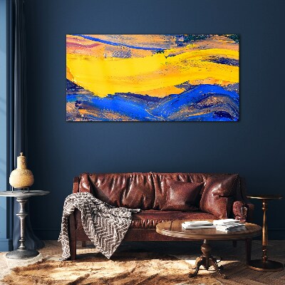 Schilderij op glas De kleuren van de lucht en de zee