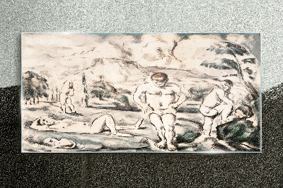 Foto op glas Een scène uit de natuur