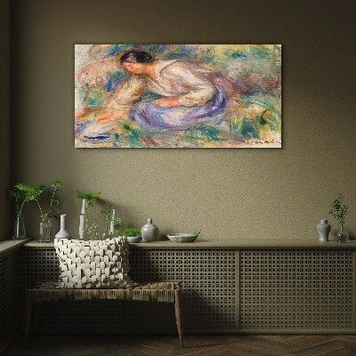 Schilderij op glas Onderdompeling in de natuur