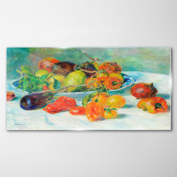 Schilderij op glas Stilleven met fruit