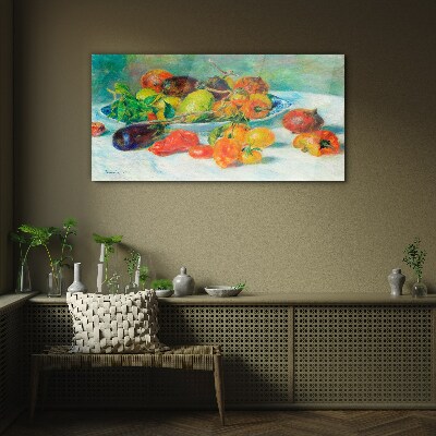 Schilderij op glas Stilleven met fruit