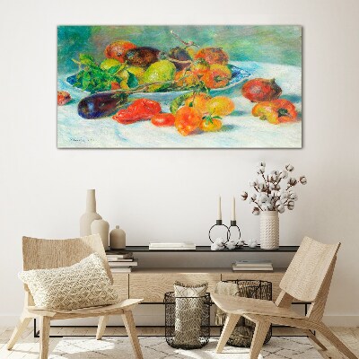 Schilderij op glas Stilleven met fruit