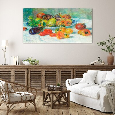 Schilderij op glas Stilleven met fruit