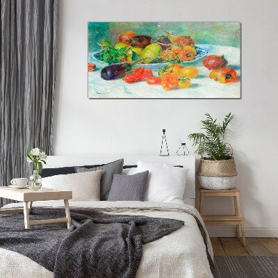 Schilderij op glas Stilleven met fruit