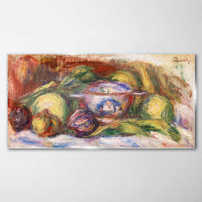 Glas foto Stilleven met fruit