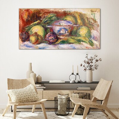 Glas foto Stilleven met fruit